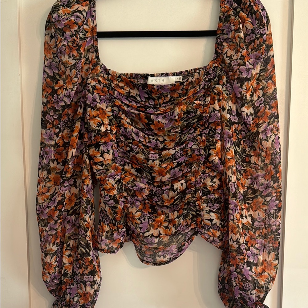 Astr Floral Women's Top - Multicolor